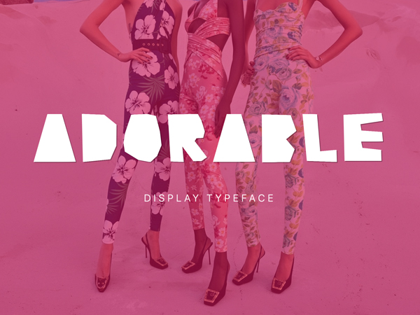 Adorable Display Typeface